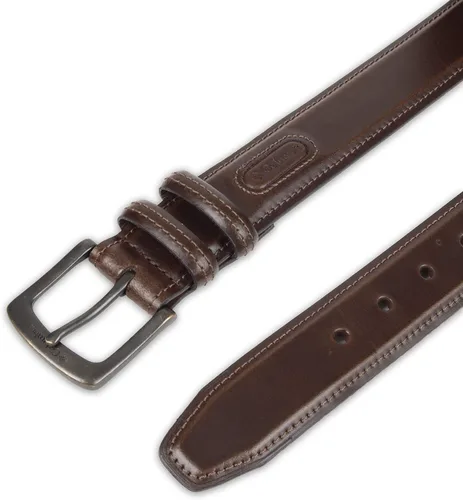 Vista 4 de Columbia Men's Double Loop Belt-Casual Dress with Single Prong Buckle for Jeans Khakis
