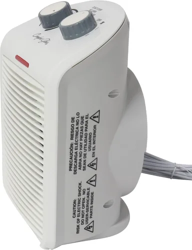 Vista 3 de Comfort Glow EFH1518 Calentador eléctrico de ventilador, color blanco