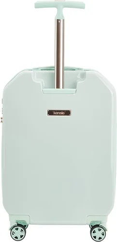 Vista 8 de kensie Equipaje giratorio de lado duro TSA Lock para mujer, Mint, 2 Piece Set (28"20"), Equipaje giratorio rígido para mujer con piedras preciosas
