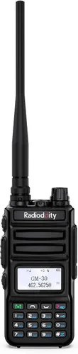 Vista 4 de Radioddity GM-30 GMRS Radio portátil de 5 W de largo alcance radio bidireccional para adultos, compatible con repetidor GMRS, con escaneo