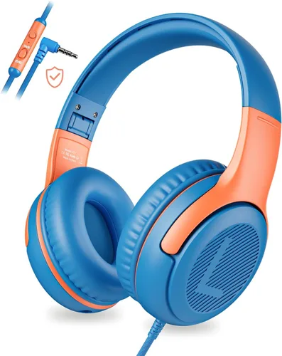 Vista 7 de awatrue AT2 2 auriculares para niños para viajes escolares, volumen seguro Paquete de 2 piezas