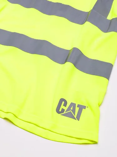 Vista 2 de Cat Men's Caterpillar Hi-vis Long Sleeve Class Iii Tee