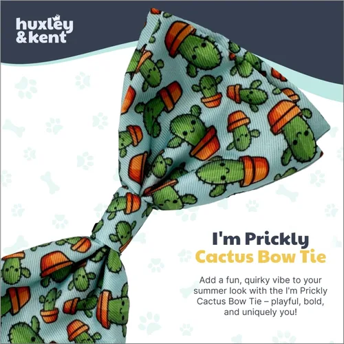 Vista 2 de Huxley & Kent - Corbata para mascotas para perros y gatos - Collar ajustable con gancho y velcro - Lindo y cómodo para fiestas y celebraciones - Soy