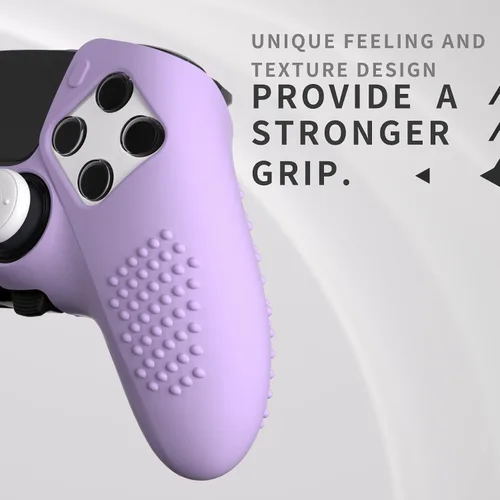 Vista 39 de PlayVital 3D Studded Edition Anti-Slip Silicone Cover Case for ps5 Edge Controller, Soft Rubber Protector Skin for ps5 Edge Wireless Controller with