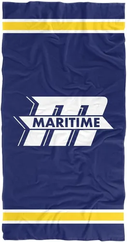 Vista 247 de LOGOVISION Manta Abilene Christian University, 30 x 60 pulgadas, logotipo primario CottonFront/PolyBackBeachTowel