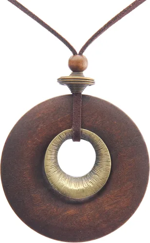 Vista 20 de Collares bohemios para mujer, colgante largo de madera, collar vintage, collar de cadena de suéter, joyería hecha a mano Collar de cuentas