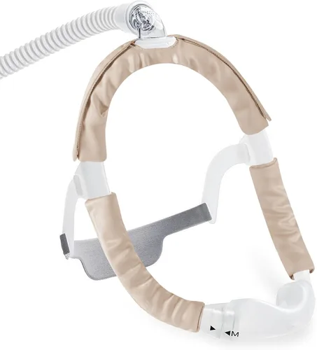 Vista 8 de Paquete de 3 fundas de correa CPAP de satén suave, protector de cabello CPAP para mujer, universal y cómodo, para correas de máscara CPAP Dreamwear