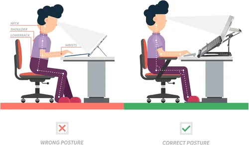 Vista 8 de Soporte para Surface Pro con teclado adjunto, soporte de escritorio ergonómico compatible con Surface Pro 11/10/9/8/7/6/5/X & Go - Altura ajustable