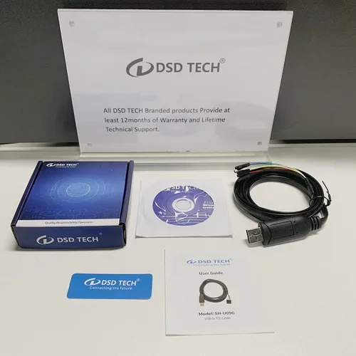 Vista 6 de DSD TECH SH-U09G USB a TTL Cable serie FTDI FT232RL IC 1.8M/5.9FT incorporado