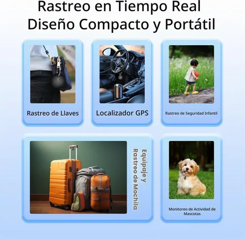 Vista 7 de Perseguidor indetectable de GPS para los vehículos, localizador en tiempo Negro