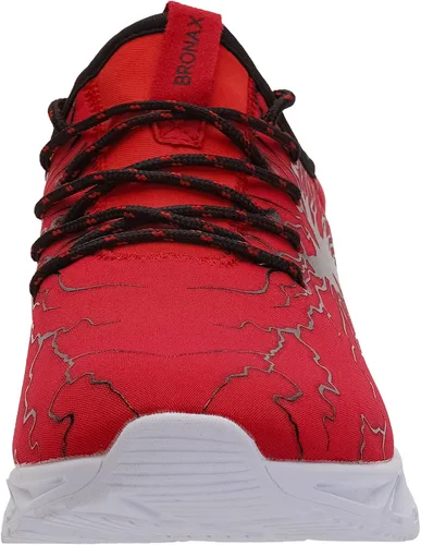 Vista 2 de BRONAX Tennis Shoes for Men Comfy Running Walking Fitness Outdoor Sports Gym Athletics Adult Sneakers Male Jogging Footwear