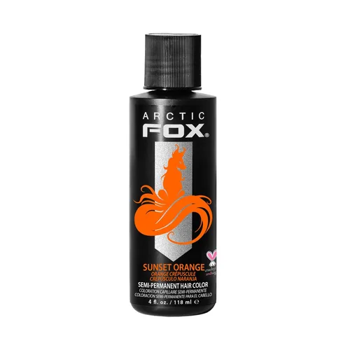 Vista 29 de Arctic Fox Tinte semipermanente para el cabello Apricot Anarchy, vegano, sin crueldad, sin amoníaco, 5.6 onzas líquidas