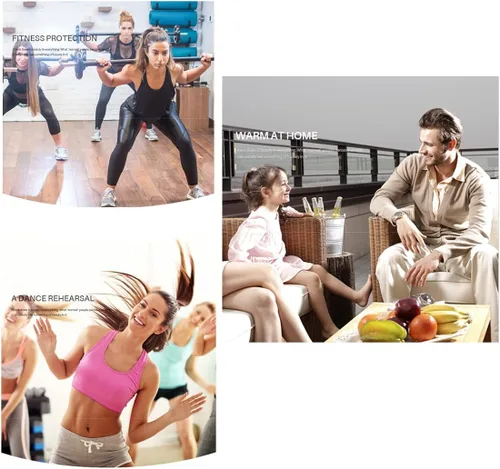 Vista 7 de Calcetines antideslizantes de cinco dedos para mujer, adecuados para ballet, yoga, pilates, barre, fitness, antideslizantes, 2 pares