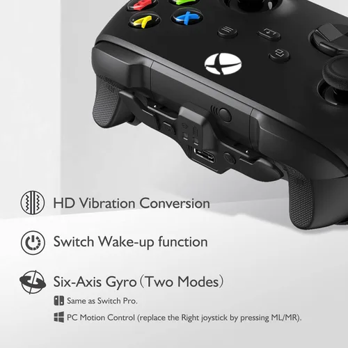 Vista 4 de AKNES RetroFlag Superpack Xbox Series XS Controller Strike Pack Paddle, 1000mAh Rechargeable Battery, Programmable Back Buttons, MappingSix-Axis
