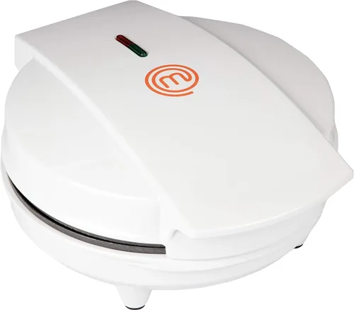Vista 6 de MasterChef Máquina para hacer conos y tazones para gofres, incluye rodillo moldeador y prensa de cuencos, horneado casero, máquina de hierro