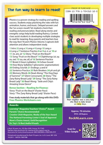 Vista 2 de Phonics Volume 2 by Rock 'N Learn