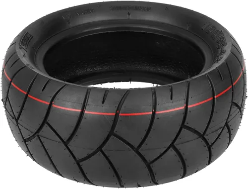 Vista 4 de Neumático de repuesto sin cámara a prueba de explosiones de goma resistente de 11" 100/55-6.5 para neumático 90/65-6.5 de scooter eléctrico, ATV