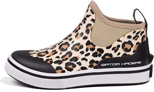 Vista 23 de Gator Waders Botas de Campamento de Malla de Aire para Mujeres - Botas de Tobillo Duraderas Transpirables Antideslizantes Impermeables para Acampar