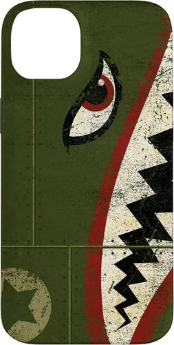Vista 15 de WWII P-40 Fighter Plane Shark Mouth Warbird Nose Art Case for iPhone 17