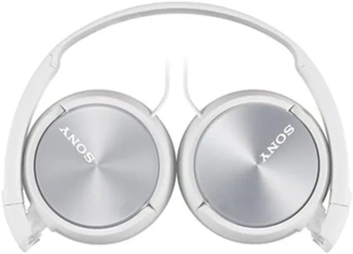 Vista 3 de Sony Auriculares Plegables con Micrófono y Control Smartphone - Blanco Metálico