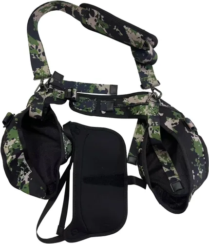 Vista 5 de Funda de transporte para JBL Boombox 3 - Altavoz Bluetooth portátil, cubierta lateral de almacenamiento de viaje (camuflaje)