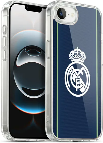 Vista 91 de Head Case Designs Funda de gel con licencia oficial del Real Madrid CF azul [protección de grado militar] compatible con Apple iPhone 7 Plus/iPhone