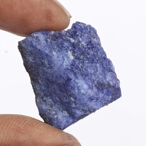 Vista 3 de GEMHUB Cristal curativo zafiro azul, 52.50 quilates, piedra preciosa de zafiro natural sin tratar para Jewely FD-338, Gema, azul