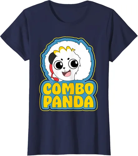 Vista 44 de Ryan's World Arctic Adventures Combo Panda Camiseta, Azul / Patchwork, S Azul Marino
