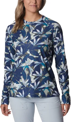 Vista 20 de Columbia womens Super Tidal Tee Long Sleeve Cypress Seamoss