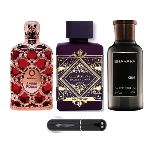 ORIENTICAROUGE+AMETHYSTA+BHARARA+PERFUME de AROMA DE PRIMERA