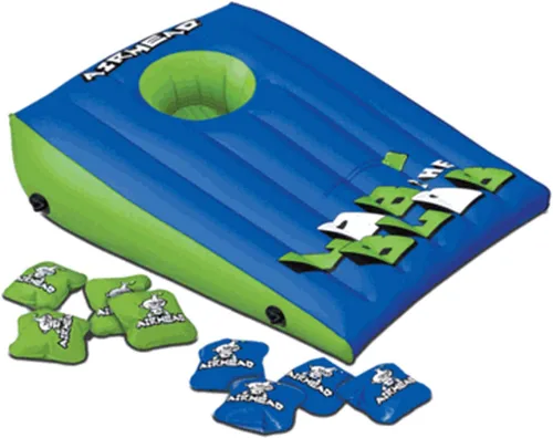 Vista 6 de Airhead Lob the Blob - Juego inflable para piscina o cornhole de 37 pulgadas x 26 pulgadas.