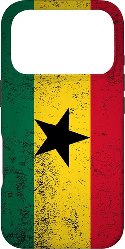 Vista 30 de Grunge Ghana Flag Vintage Accra West African Ghanaian Gift Case for iPhone 17