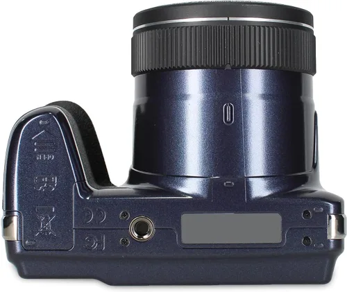Vista 2 de Kodak PIXPRO AZ528 - Cámara digital (azul) Sensor de 16 MP, zoom óptico de 52x, lente gran angular de 0.945 in, óptica es y conectividad Wi-Fi