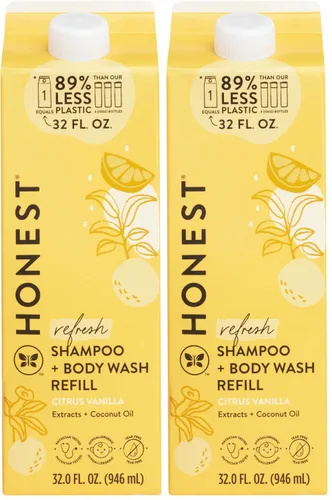 Vista 19 de Shampoo & jabón corporal Honest, Lavanda Dreamy súper calmante, 10 Onzas, THC:12174, Multicolor, 1, 1