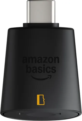 Vista 11 de Amazon Basics Tarjeta microSDXC de 128GB con adaptador, velocidad de lectura de hasta 200MB/s, 1 paquete