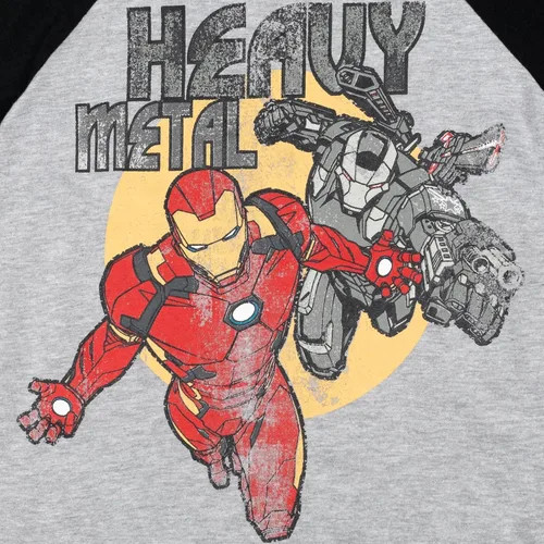 Vista 5 de Marvel Paquete de 2 camisetas para niños pequeños a niños grandes (2T - 18-20)
