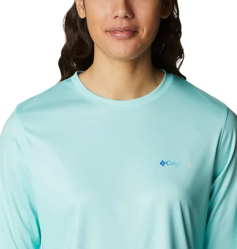 Vista 4 de Columbia Women's Tidal Tee PFG Fish Flag Ls