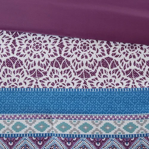Vista 7 de [Usado] Intelligent Design - Juego de cama moderno para todas las estaciones con funda a juego y cojines decorativos