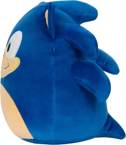 Vista 3 de Squishmallows Original Sonic the Hedgehog - Peluche de Sonic de 10 pulgadas, tamaño mediano