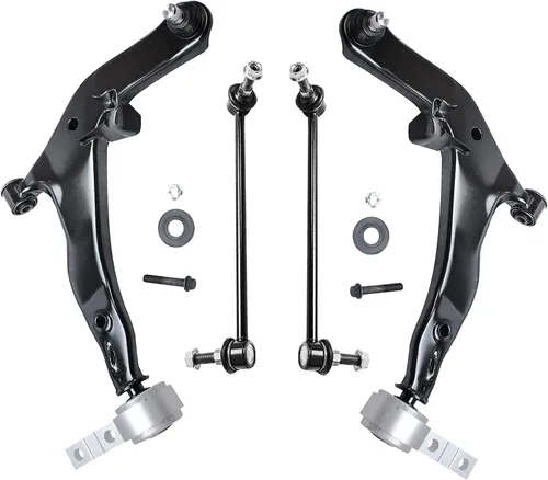 Vista 184 de Detroit Axle - Kit de brazos de control delantero para Acura 2004-2008 TSX 2003-2007 Honda Accord, 2 ensamblajes de brazos de control inferiores 2