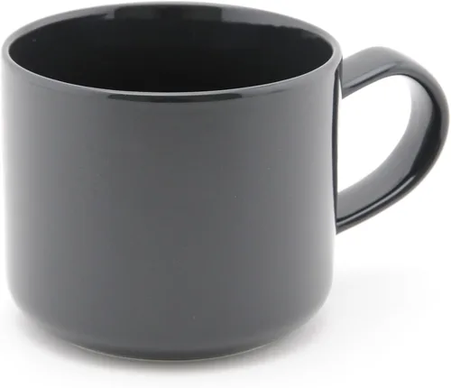 Vista 5 de FORLIFE Té para uno con infusor de 14 onzas, grafito negro