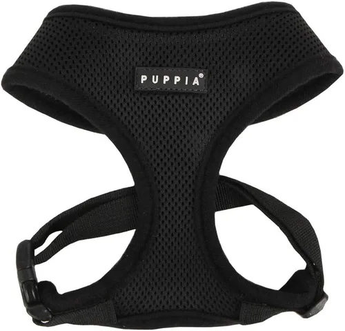 Vista 14 de Puppia Arnés suave para perro, sin estrangulamiento, sobre la cabeza, malla transpirable de triple capa, cinturón ajustable en el pecho y hebilla