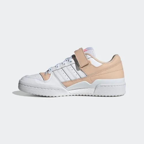 Vista 7 de adidas Zapatos bajos Forum para mujer, Wonder WhiteCore BlackLucid Blue