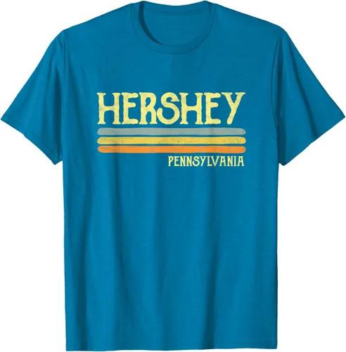 Vista 11 de Camiseta vintage de regalo de recuerdo de Hershey Pennsylvania PA, Negro, S