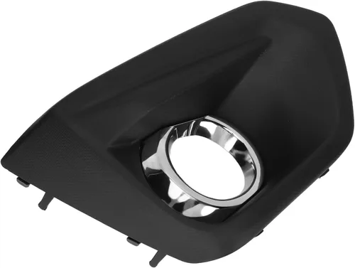 Vista 7 de Focket Bisel de la luz antiniebla, cubierta de luz antiniebla para parachoques delantero del conductor/pasajero, lado izquierdo/derecho, cromado