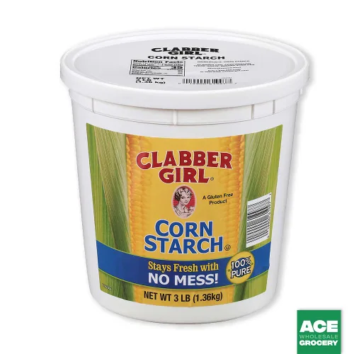 Vista 4 de Clabber Girl Almidón de maíz, 3 libras, 48 onzas líquidas (paquete de 1)