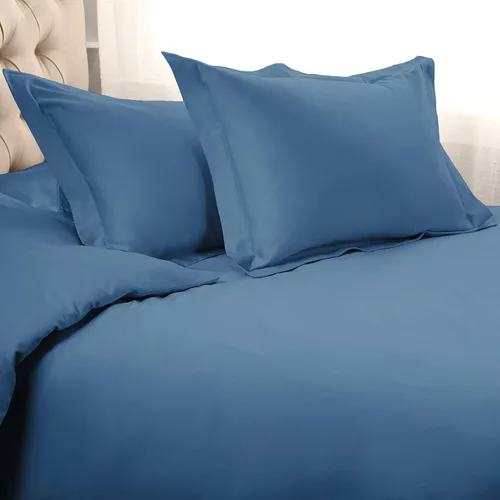 Vista 11 de Superior Juego de funda de edredón de algodón egipcio de 1500 hilos, fundas de edredón suaves, artículos esenciales de ropa de cama de lujo, cierre
