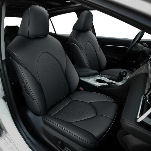 Vista 37 de Seat Covers for Mazda 3 2014 2015 2016 2017 2018 Custom Fit,Faux Leather Waterproof AirbagCompatible Car Seat Cover Full Set Black