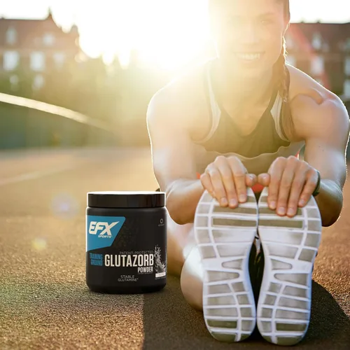 Vista 6 de EFX Sports Training Ground Glutazorb Powder Suplemento de glutamina altamente concentrado, pH correcto, digestión y apoyo inmunológico, 140