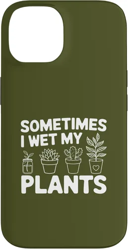 Vista 4 de iPhone 16 Funny Gardening Women Plant Parent Gift Wet My Plants Men Case